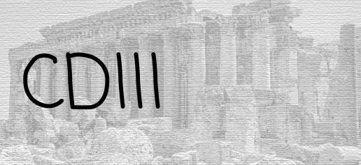 The Roman numeral 403