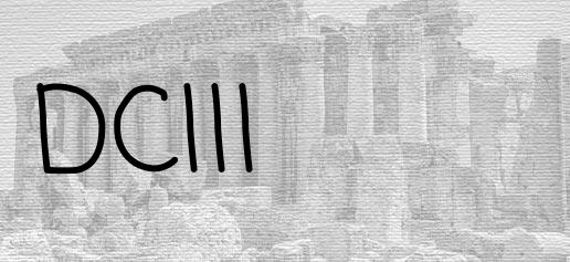 The Roman numeral 603